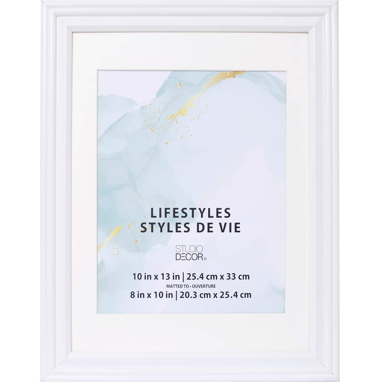 White Frame With Mat, Lifestyles&#x2122; by Studio D&#xE9;cor&#xAE;